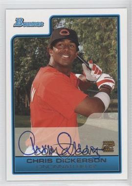 2006 Bowman - Prospects - White #B116 - Prospect Autograph - Chris Dickerson /120