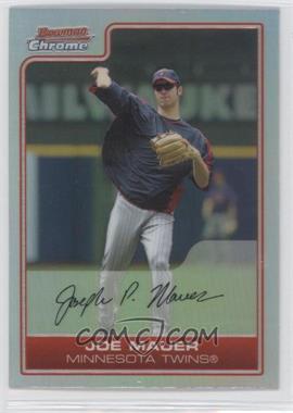 2006 Bowman Chrome - [Base] - Refractor #164 - Joe Mauer