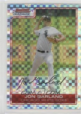 2006 Bowman Chrome - [Base] - X-Fractor #14 - Jon Garland /250