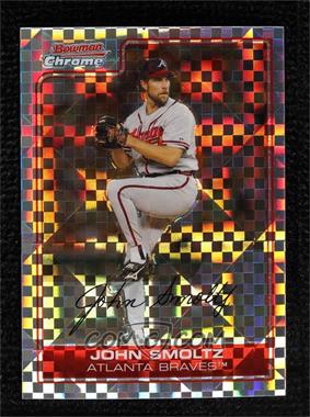 2006 Bowman Chrome - [Base] - X-Fractor #3 - John Smoltz /250