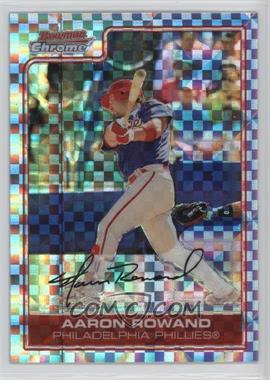 2006 Bowman Chrome - [Base] - X-Fractor #91 - Aaron Rowand /250