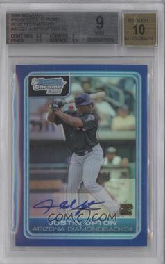 2006 Bowman Chrome - Prospects - Blue Refractor #BC223 - Justin Upton /150 [BGS 9 MINT]