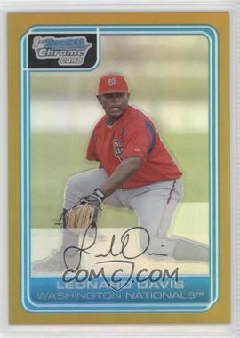 2006 Bowman Chrome - Prospects - Gold Refractor #BC109 - Leonard Davis /50