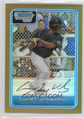 2006 Bowman Chrome - Prospects - Gold Refractor #BC126 - Corey Wimberly /50