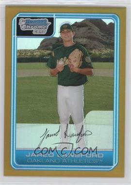 2006 Bowman Chrome - Prospects - Gold Refractor #BC135 - Jared Lansford /50