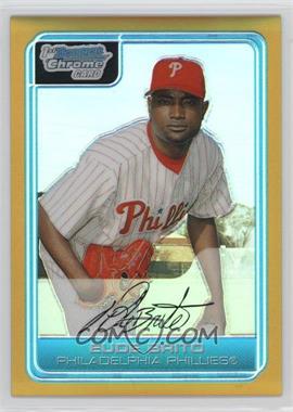2006 Bowman Chrome - Prospects - Gold Refractor #BC167 - Eude Brito /50