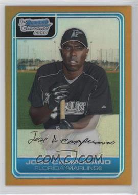 2006 Bowman Chrome - Prospects - Gold Refractor #BC91 - Jose Campusano /50