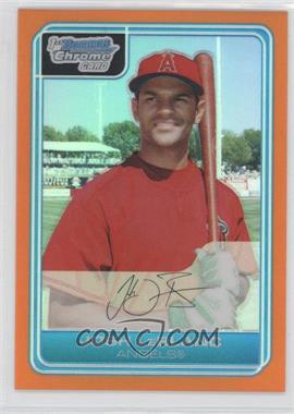 2006 Bowman Chrome - Prospects - Orange Refractor #BC10 - Josh LeBlanc /25