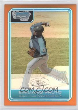 2006 Bowman Chrome - Prospects - Orange Refractor #BC215 - Emiliano Fruto /25