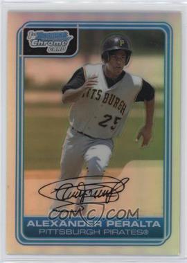 2006 Bowman Chrome - Prospects - Refractor #BC104 - Alexander Peralta /500