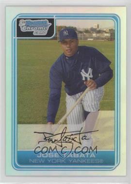 2006 Bowman Chrome - Prospects - Refractor #BC125 - Jose Tabata /500 [EX to NM]