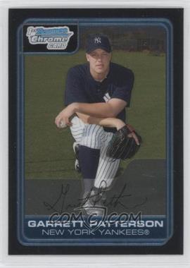 2006 Bowman Chrome - Prospects #BC133 - Garrett Patterson