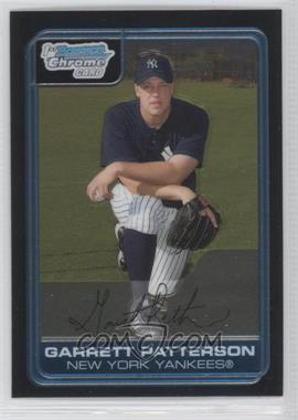 2006 Bowman Chrome - Prospects #BC133 - Garrett Patterson