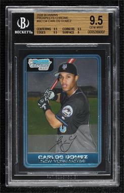 2006 Bowman Chrome - Prospects #BC134 - Carlos Gomez [BGS 9.5 GEM MINT]