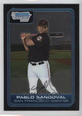 2006 Bowman Chrome - Prospects #BC181 - Pablo Sandoval