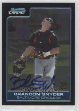 2006 Bowman Chrome - Prospects #BC244 - Brandon Snyder