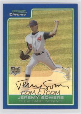 2006 Bowman Draft Picks & Prospects - Chrome - Blue Refractor #BDP14 - Jeremy Sowers /199