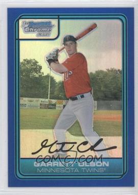 2006 Bowman Draft Picks & Prospects - Chrome Draft Picks - Blue Refractor #DP26 - Garrett Olson /199