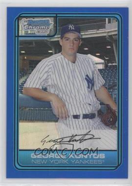 2006 Bowman Draft Picks & Prospects - Chrome Draft Picks - Blue Refractor #DP32 - George Kontos /199