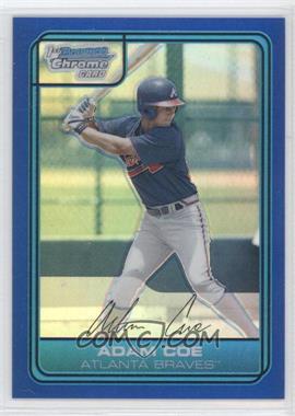 2006 Bowman Draft Picks & Prospects - Chrome Draft Picks - Blue Refractor #DP34 - Adam Coe /199