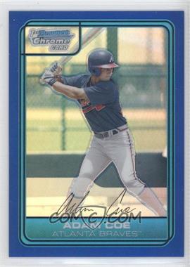 2006 Bowman Draft Picks & Prospects - Chrome Draft Picks - Blue Refractor #DP34 - Adam Coe /199