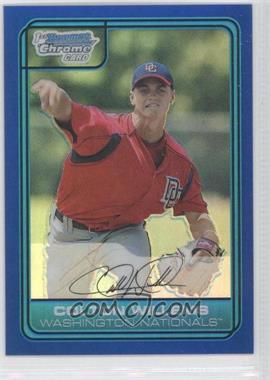 2006 Bowman Draft Picks & Prospects - Chrome Draft Picks - Blue Refractor #DP8 - Colten Willems /199