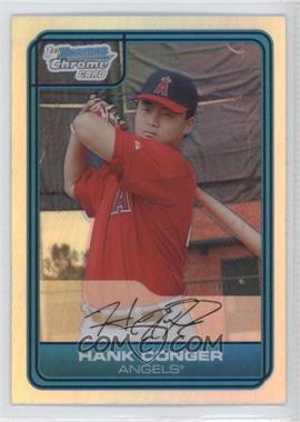 2006 Bowman Draft Picks & Prospects - Chrome Draft Picks - Refractor #DP3 - Hank Conger