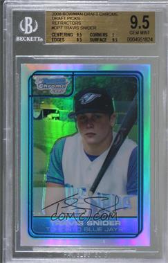 2006 Bowman Draft Picks & Prospects - Chrome Draft Picks - Refractor #DP7 - Travis Snider [BGS 9.5 GEM MINT]