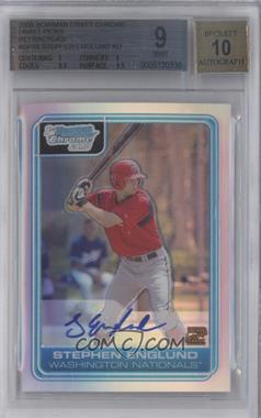 2006 Bowman Draft Picks & Prospects - Chrome Draft Picks - Refractor #DP88 - Stephen Englund /500 [BGS 9 MINT]