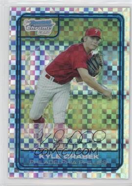 2006 Bowman Draft Picks & Prospects - Chrome Draft Picks - X-Fractor #DP46 - Kyle Drabek /299