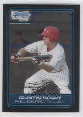 2006 Bowman Draft Picks & Prospects - Chrome Draft Picks #DP53 - Quintin Berry