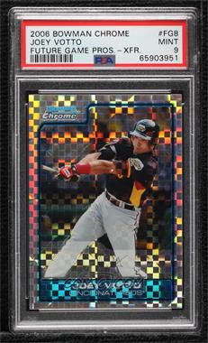 2006 Bowman Draft Picks & Prospects - Chrome Futures Game - X-Fractor #FG8 - Joey Votto /299 [PSA 9 MINT]