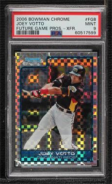 2006 Bowman Draft Picks & Prospects - Chrome Futures Game - X-Fractor #FG8 - Joey Votto /299 [PSA 9 MINT]