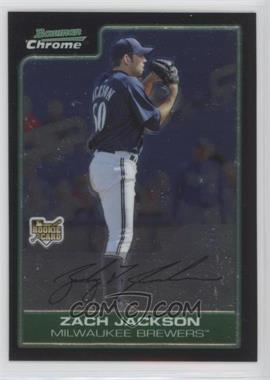 2006 Bowman Draft Picks & Prospects - Chrome #BDP39 - Zach Jackson