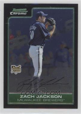 2006 Bowman Draft Picks & Prospects - Chrome #BDP39 - Zach Jackson