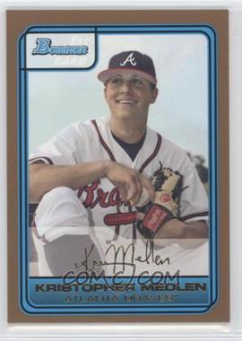 2006 Bowman Draft Picks & Prospects - Draft Picks - Gold #DP58 - Kris Medlen