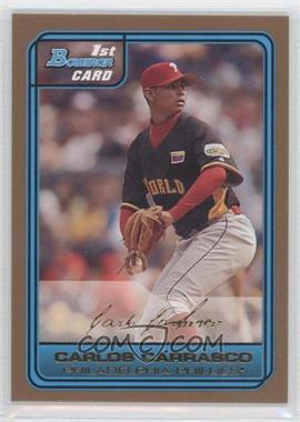 2006 Bowman Draft Picks & Prospects - Futures Game - Gold #FG4 - Carlos Carrasco