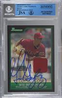 Gio Gonzalez [JSA Certified Encased by BGS]