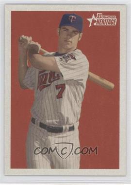 2006 Bowman Heritage - [Base] #261 - Joe Mauer