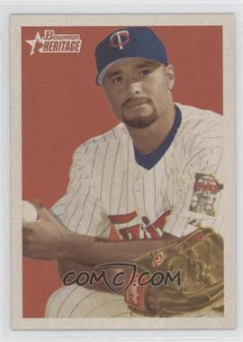 2006 Bowman Heritage - [Base] #270 - Short Print - Johan Santana