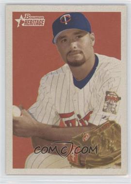 2006 Bowman Heritage - [Base] #270 - Short Print - Johan Santana