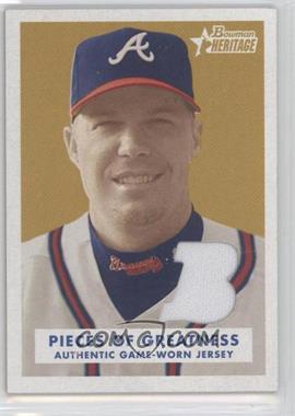 2006 Bowman Heritage - Pieces of Greatness #PG-CJ2 - Chipper Jones