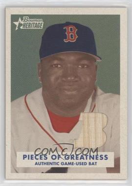 2006 Bowman Heritage - Pieces of Greatness #PG-DO - David Ortiz