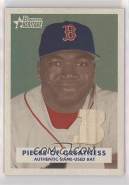 2006 Bowman Heritage - Pieces of Greatness #PG-DO - David Ortiz