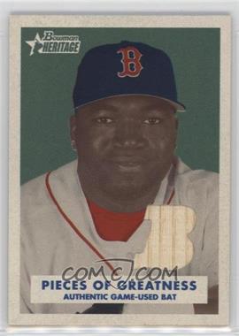 2006 Bowman Heritage - Pieces of Greatness #PG-DO - David Ortiz