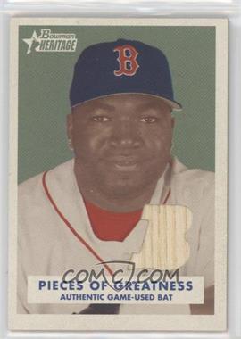 2006 Bowman Heritage - Pieces of Greatness #PG-DO - David Ortiz