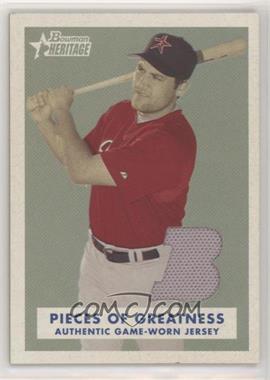 2006 Bowman Heritage - Pieces of Greatness #PG-LB - Lance Berkman