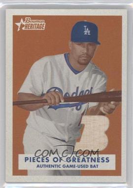 2006 Bowman Heritage - Pieces of Greatness #PG-RF - Rafael Furcal