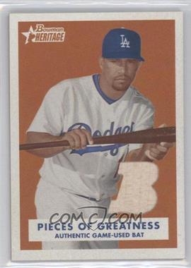 2006 Bowman Heritage - Pieces of Greatness #PG-RF - Rafael Furcal