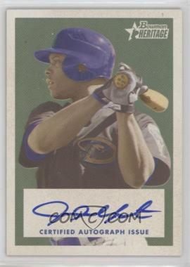 2006 Bowman Heritage - Signs of Greatness #SG-JU - Justin Upton
